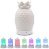 Ceramic Diffuser & Humidifier Pineapple Essential Oil Diffuser with LED Light - Image 4