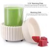 3-in-1 Ceramic Wax Melt Warmer (Melts, Jar Candles, Essential Oils) - Image 2