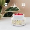 3-in-1 Ceramic Wax Melt Warmer with LED Night Light - Image 2
