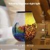 Art Glass Electric Wax Melt Warmer with Timer and LED Lights OT-WM033 - Image 6