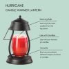 Black Hurricane Candle Warmer Lantern - Image 4