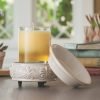 Cream 2-in-1 Candle & Wax Melt Warmer - Image 3