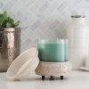 Cream 2-in-1 Candle & Wax Melt Warmer - Image 4