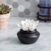 Gardenia Passive Diffuser (White Porcelain Flower) - Image 2