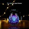 Owl 3D Glass Wax Warmer with LED Lights - Image 3