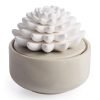 Succulent Passive Essential Oil Diffuser (White Porcelain)