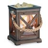 Vintage Bulb Fragrance Warmer (Espresso Wood)
